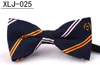 Merk Kinderen Kids Pre Tied Wedding Party Strike Meisjes Jongens Formele Tuxedo Satijnen Bowtie Stropdas Kleurrijke Kerst Gift Drop Accessoires