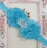 Brand new Children hair band heart sun flower with diamond crown hair band DMTG128 mix order