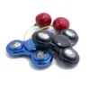 LED Light Hand Spinner Metal Fidget Spinners Vinger Vingertop Gyro Tri-Spinner Lighting Handpinner Toys EDC Decompression Toy 6 kleuren
