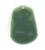 Handgeschnitzte natürliche grüne Jade Kaninchen-Jade-Geschenkanhänger-Halskette