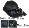 Cappello con ventola a energia solare Snapbacks Raffreddamento Cool golf Baseball Escursionismo Pesca Outdoor cap274A