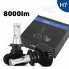 Toptan H7 Araba Far Dönüşüm Kiti 8000lm CSP CREE LED Cips Işık Hepsi Bir Sis Lambası 12 V 24 V TOYOTA PEUGEOT HYUNDAI Için