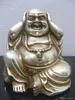 Chinese tibet silver carved three buddha figurines