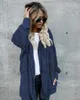 Faux Fur Coat Kvinnor Mode Hooded Streetwear Two Side Wear Winter Coat Women Warm och Comfort Overcoat