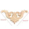 3 Dimensioni Legno Intagliato Angolo Onlay Applique Non Verniciato Mobili Parete Porta Cassetto Armadio Decorativo Figurine Miniature in Legno Decor Carfts