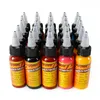 50 kleuren tattoo inkt set permanente make-up art pigment 30 ml tattoo verf voor wenkbrauw eyeliner lip body