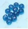 Moda Prezenty Prezenty DIY 100szt Hurtownie Deep Blue Faseted 10mm Okrągły kryształ luźne szklane koraliki, wykonane w Chinach