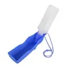 Nowy 3 kolor 250ml Pet Dog Cat karmienie wodą dozownik do butelek Travel Portable składana plastikowa miska do karmienia Travel Pet butelka wody