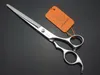 LYREBIRD 7 INCH hair cutting scissors Silvery scissors salon Hairdressing shears blue stone Simple packing NEW2465372