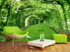 mural wallpaper Customized luxury wallpaper Forest lawn landscape trees 3d wall murals