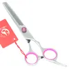 7.0 Inch Meisha Giappone 440C Tesoura Professionale Pet Grooming Forbici Set Cat / Pet / Cane Straight Thinning Curved Shears. HB0055