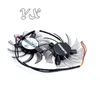 Ventiladores de refrigeración Everflow T128010SH DC 12V 0.25A de 75mm para ASUS MSI R6850 6850 HD6850, ventilador enfriador de tarjeta gráfica de vídeo