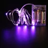 LED Starry String Lights 20/40 Fairy LED 3AA Batterij Operated 2M 4M Koperdraad LED-lamp voor Party Christmas bruiloft decoratie