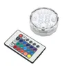 Umlight168 5050 SMD 10 LED Tauchkerzenlampe, Fernbedienung, mehrfarbig, unter Vasensockel, wasserdichtes Licht, Hochzeit, Geburtstag, Party, Dekoration