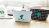 20PCS Cosmetic Bag Travel Makeup Case Zipper Plant Cactus PU Clutch Organizer Storage Pouches