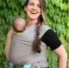 Babybärare Bag Infant Breastfeed Sling Packs Wraps Infant Stretchy Shoulder Carrier Ryggsäck Bag Sport Baby Bomull Hippeat