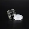 Frasco de vidro antiaderente de grau alimentício 60g, recipiente concentrado de 6ml, embalagem de cera, frasco grosso, óleo 3211035