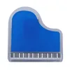 Folder klipsowy stojak na muzykę z plastikiem z magnesem jako lodówka nuty oznacz pase Grand fortepian klawiatura w kształcie zestawu 43812597