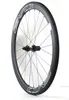 700C 50mm depth Road bike carbon wheels 23mm width clincher tubular bicycle super light aero wheelset311d