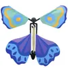 Ny Magic Butterfly Flying Butterfly Ändra med Tomma Händer Frihet Butterfly Magic Props Magic Tricks CCA6799 1000PCS