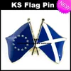 Scotland Indonesia Flag Badge Flag Pin 10pcs a lot Free shipping XY0088-1
