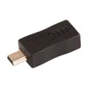 Mini USB tipo A masculino para micro 5 pinos B Adaptador feminino