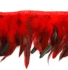 Decoration 1Yard/Piece 12 Colors for Selections Rooster Tail Wedding Bride Dresses Decoration Skirt Feathers Party Decorative Boas Strip