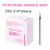 100 Pcs/Set Piercing Needle 12G 14G 16G 18G 20G Sterile Tattoo Body Piercing Needles For Body&Art