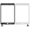 50st Ny Pekskärm Glaspanel med digitaliserare för iPad Mini 3 Mini3 Svartvitt Gratis DHL