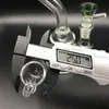 3 colors Glass Bongs Oil Rigs With Free 2mmXL Thick Quartz Banger Nail 6 inch Female 14mm Beaker Bong Dab Rigs Water Pipes