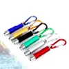 white red black green gray 3 IN1 MULTIFUCTION MINI LASER TORCH LIGHT POINTER UV LED FLASHLIGHT KEYCHAIN