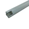 10 X 1M sets/lot 30 degree corner profile led strips and V Shape aluminium led profile for led kitchen or cabinet lights