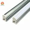 Stock T5 통합 LED 튜브 빛 2ft 12w 3ft 4ft 22w LedTubes 형광 튜브 램프 따뜻한 자연 멋진 흰색 AC85-265V 벽 램프