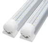 8ft led light tube wholesale 72W Led Tube T8 8ft FA8 Single Pin G13 R17D Integrated Double Sides smd2835 AC85-265V DLC UL