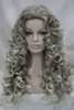 Darmowa Wysyłka Uroczy Piękny Nowy Najlepszy Gorący Sprzedam Kolory Mogą wybór Długi Spiral Curls Kobiety Ladies Naturalny Daily Wig Hivision