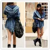 Women Coat Oversized Hoodie Hooded Outerwear Jean Jacket Wind Jackets Denim Female Coatsgirl Autumn Chaquetas Mujer1