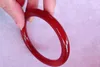 High quality natural red agate, manual sculpture garden of the bracelet. A beautiful woman like it