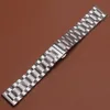 Modepolerad och matt rostfritt stål Watchband -rem 14mm 15mm 16mm 17mm 18mm 19mm 20mm 21mm 22mm med fjärilspänne depl5976307