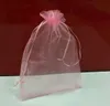 Organza Drawstring Bags 30x40cm pack of 50 various color Clear Sales Promotion Packaging Pouch