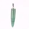 Vintage Natural Chakra Healing Bullet Quartz Rock Crystal Pointed Pendant For Women Spot Stone Turquoise For Fashion Jewelry Bijoux Collares