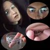 Nya utsläpp Halloween LED -remsor False Eyelash Sticker 3D LED LASHES EYEUP WATENSEWAIN Light Fake Eyelashes5947660