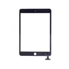 İPad mini 1 2 siyah ve beyaz için sayısallaştırıcı ile dokunmatik ekran cam panel