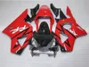 ABS Plastic Fairing Kit voor HONDA CBR900RR 2002 2003 ROOD BLACK VALEN SET CBR 954RR 02 23 OT34