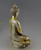 Coleção décorez Chinois De Cuivre À La Escultura principal Shakya mani Statue