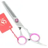 7.0 Inch Meisha Sharp Edge Cesoie per cani Cesoie professionali per grooming Grooming Set Cutting + Thinning + Curved Pet Scissors .HB0056
