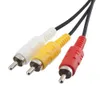 Prezzo di fabbrica Cavo audio da 6 piedi da 1,8 m a RCA per Sony PlayStation per PS2 / PS3 Video AV