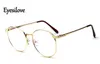 Retail 1PCS Retro Round Fulrim Metal Lunes Frames Alloy Optical Eyeglass Formes For Prescription Lunes 29574383188