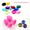 Sexy Anal Plug unisex backyard g spot Stimulating Silicone Butt Plug Booty Beads Crystal Jewelry sex Toys Lover Gift5812430