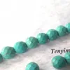 New Arrival 8mm Faceted Turkusowe Koraliki dla DIY Hurtownie 5 Nici / Lot (50 sztuk / Strand)