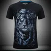 Verão mens moda camiseta milícia de manga curta de gordura plus size banda de rock t camisas dos homens marca guy t camisa impressa 3d camisetas